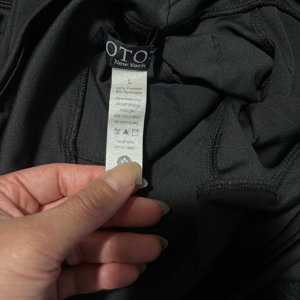 OTOS New York Black Flare Pants Size L and XL